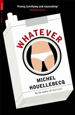 Okładka książki „Whatever” — Michel Houellebecq