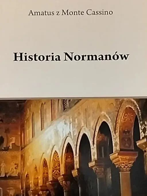 Okładka książki „Ystoire de li Normant et la chronique de Robert Viscart (pol.) Historia Normanów…